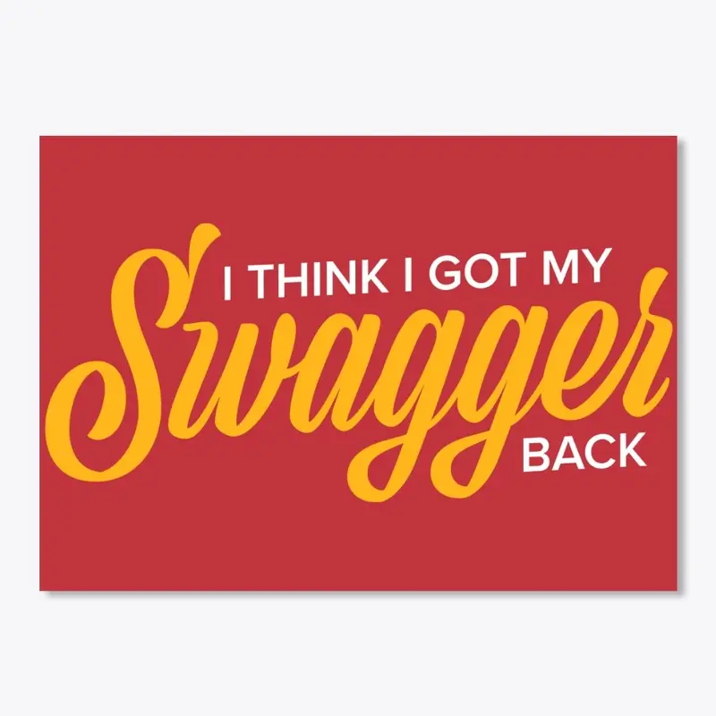 Swagger Back Sticker