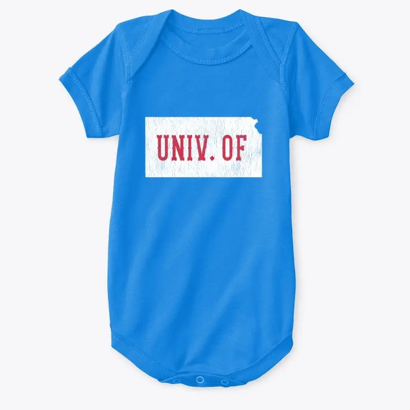 College Series: U of KS Premium Onesie