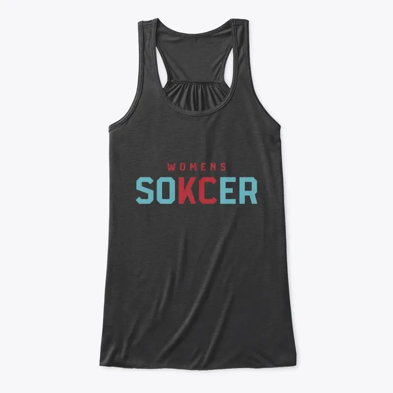 Womens SoKCer Womens Flowy Tank